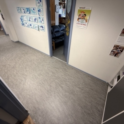 Gang i linoleum erhverv